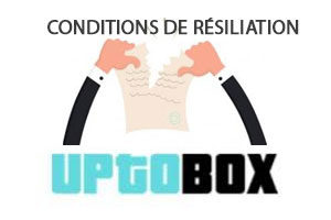 Conditions de résiliation Uptobox
